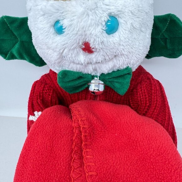 Mr. Bingle Plush Sitting Holding Blanket Snowflake Sweater‎ Dillards - Picture 4 of 13